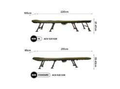 Carp Spirit - Magnum Bed Air-Line -Fishing Equipment Store carp spirit magnum bed air line bedchairs bivvy accessories barbel willy worms 565