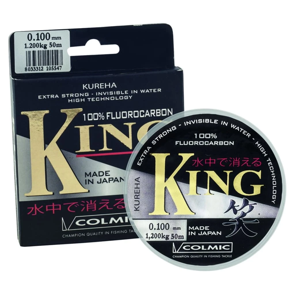 Colmic King Fluorocarbon Line 50m 1 Colmic King Fluorocarbon Line 50m