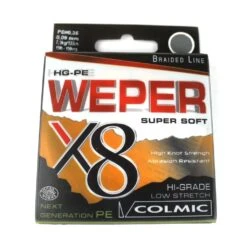 Colmic Weper Grey Super Soft Braided Line - 150Yd