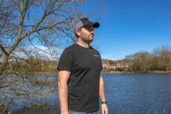 Preston Black T-Shirt 2022 -Fishing Equipment Store preston black t shirt 2022 clothing fishmas match coarse pres 91480 willy worms 444