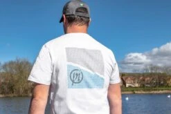 Preston White T-Shirt 2022 -Fishing Equipment Store preston white t shirt 2022 clothing fishmas match coarse pres 91480 willy worms 370