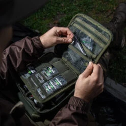 Trakker NXG Compact Tackle Fishing Bag -Fishing Equipment Store trakker nxg compact tackle fishing bag bivvy accessories carp barbel fishmas luggage willy worms 923