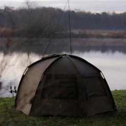 Trakker Tempest Brolly 100T -Fishing Equipment Store trakker tempest brolly 100t bivvies shelters bivvy accessories carp barbel willy worms 387